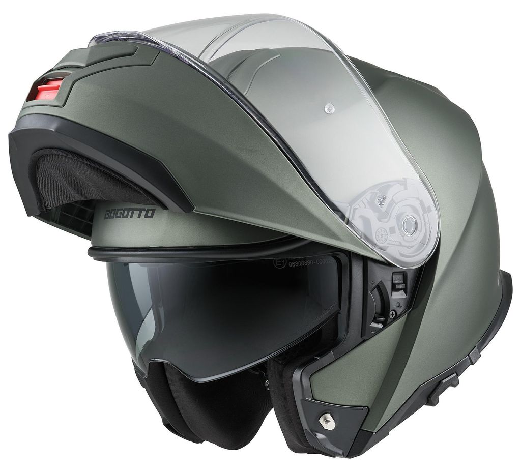 Casco plegable Bogotto H272, color verde, talla L (59/60) Imagen del producto 