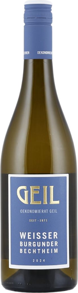 Geil Weisser Burgunder Bechtheim trocken 2024 | Weißwein | Deutschland | 1 x 0,75 Liter
