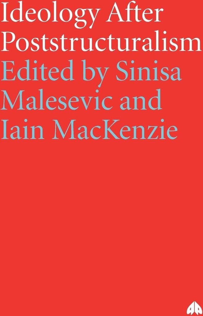 Ideology After Poststructuralism