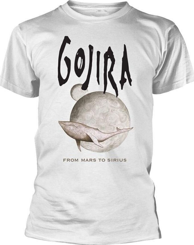 Gojira Whale From Mars White M T-Shirt