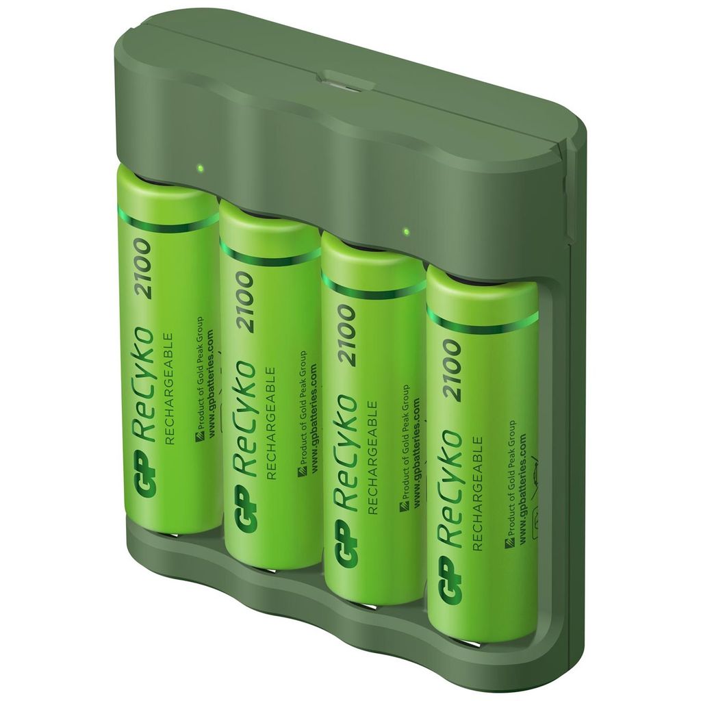 GP Batteries B421, Nickel-Metallhydrid (NiMH), AA, AAA, 4 Produktbild 