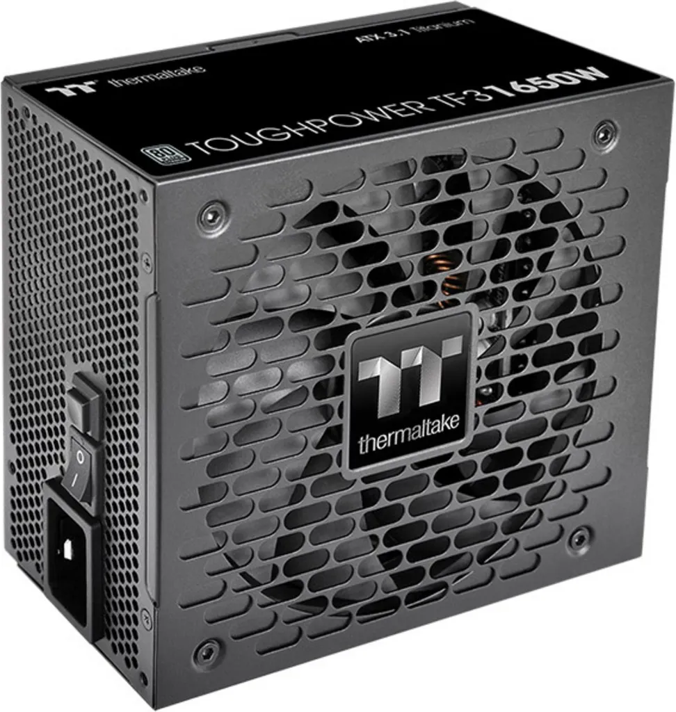 Alimentation 1650W Thermaltake TF3 pour PC Gaming Extrême et Station Work