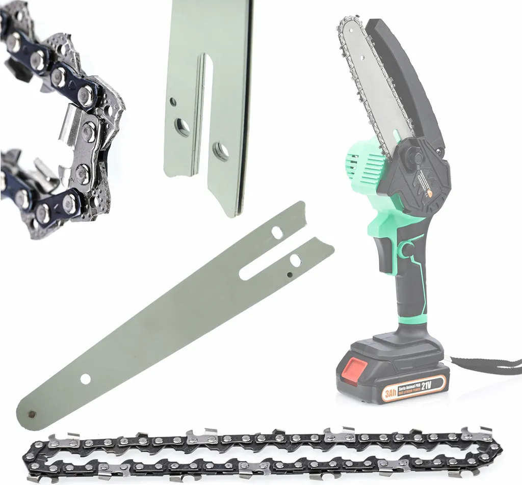 Set Barra 12" Rosfix + 2 Catene 35,5 cm per Motosega Elettrica 1,3mm