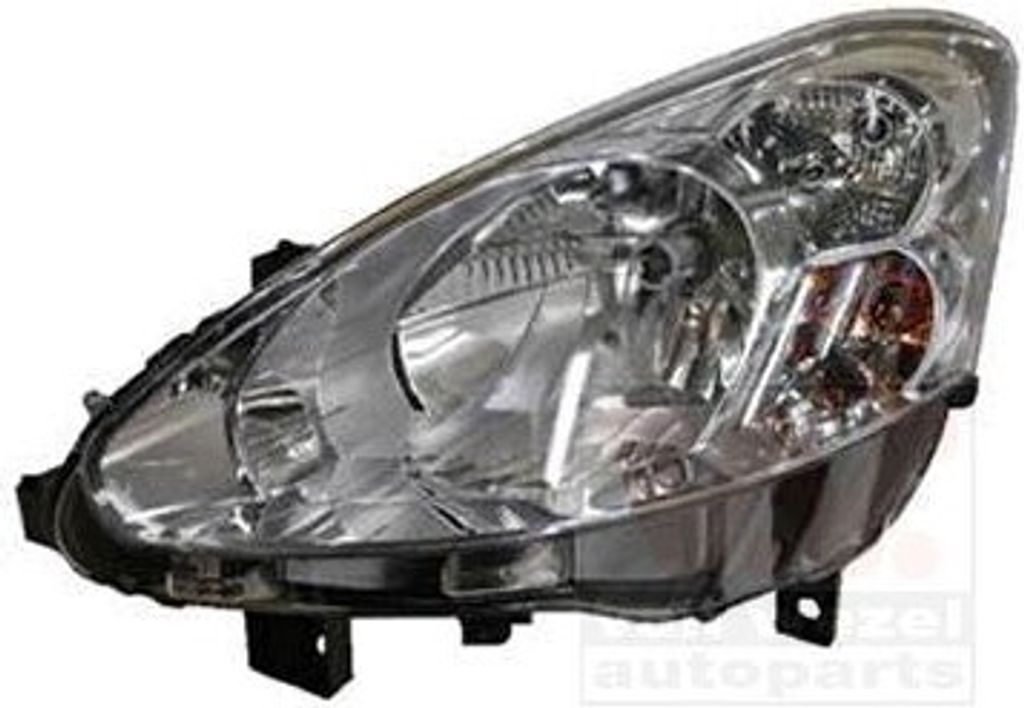 VAN WEZEL Scheinwerfer Links passend für PEUGEOT PARTNER Tepee 4059961