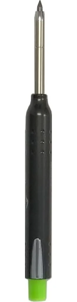 Marqueur de chantier noir graphite - Évitez les erreurs de découpe nettes