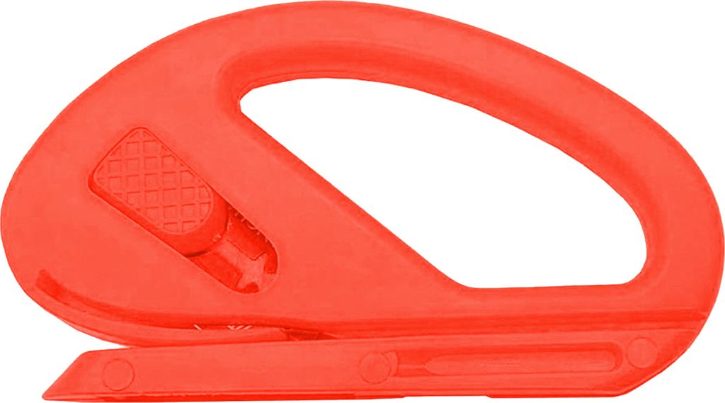 1/2-teiliges Sicherheitsschneider-Werkzeug, Folienschneider, versteckte Klinge, Geschenkpapier-Trimmer, leicht verschiebbarer Verpackungspapier-Rol...