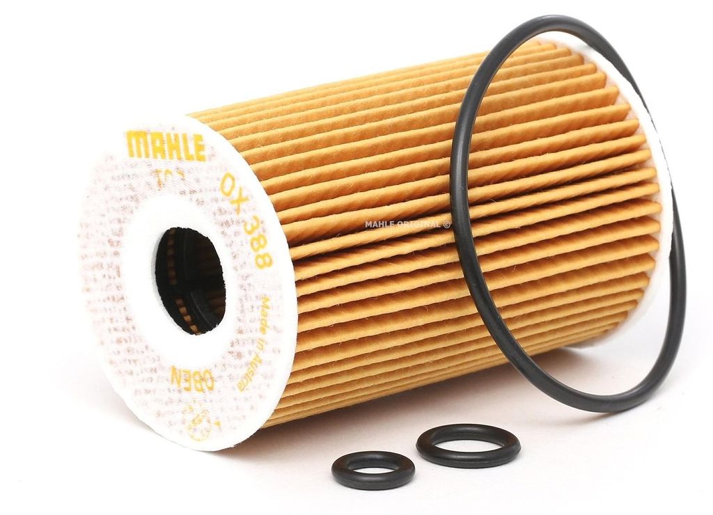 Ölfilter MAHLE OX 388D Filtereinsatz für VW GOLF VI (5K1) Produktbild 