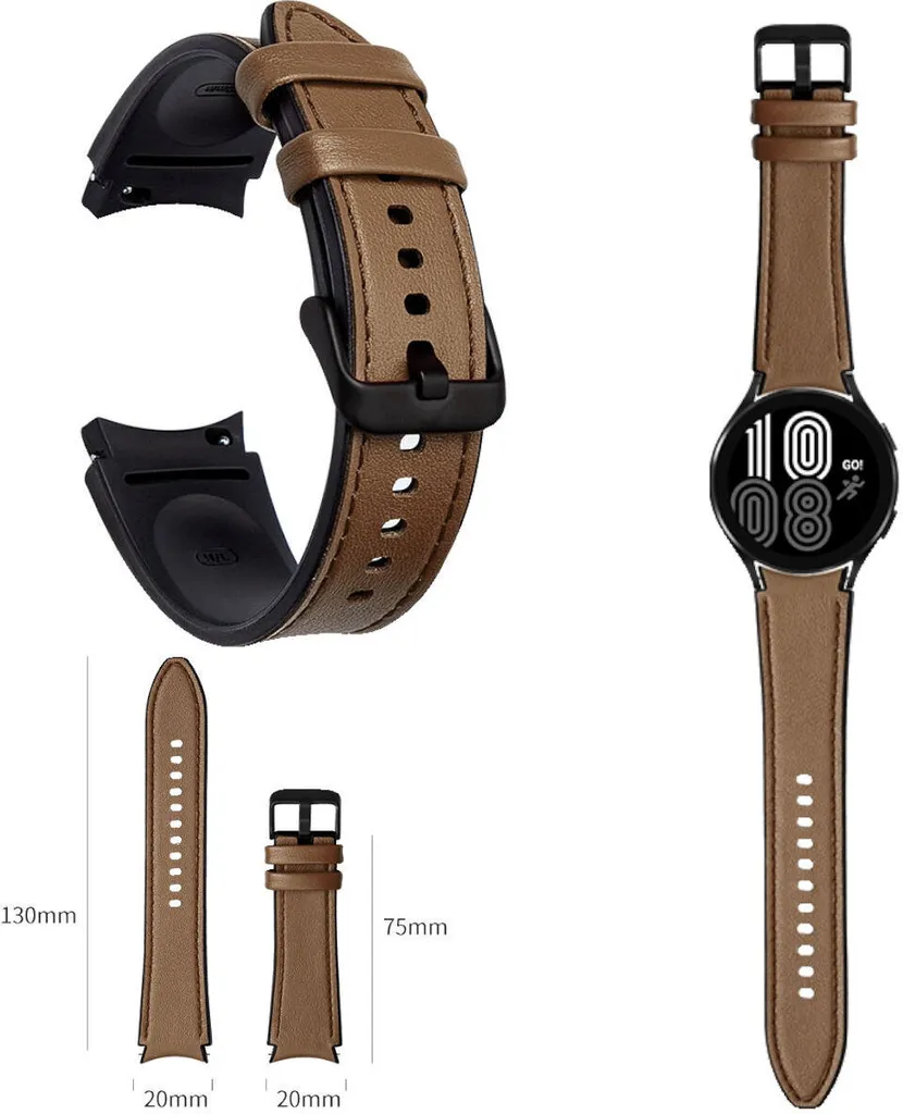 Cinturino Elegante per Samsung Galaxy Watch 6 5 4 Classic - Look Pro