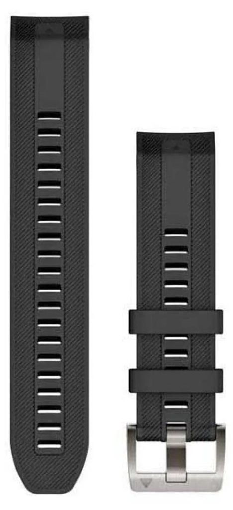 Garmin Quickfit® 22 Gurt Schwarz  Schwarz One Size Produktbild 