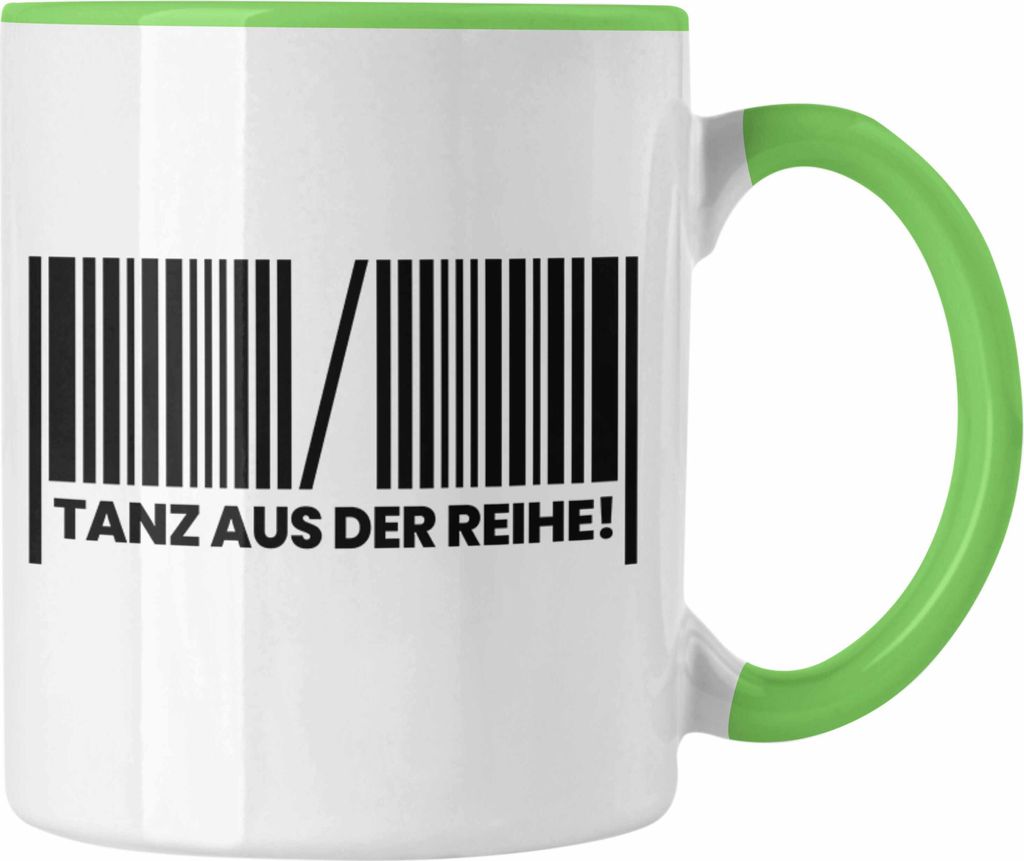 Trendation - Tanzen Tasse Geschenk Tänzerin Geschenkideen Frau Mann Mädchen Kinder Spruch Tanz-Lehrer Lehrerin (Grün)