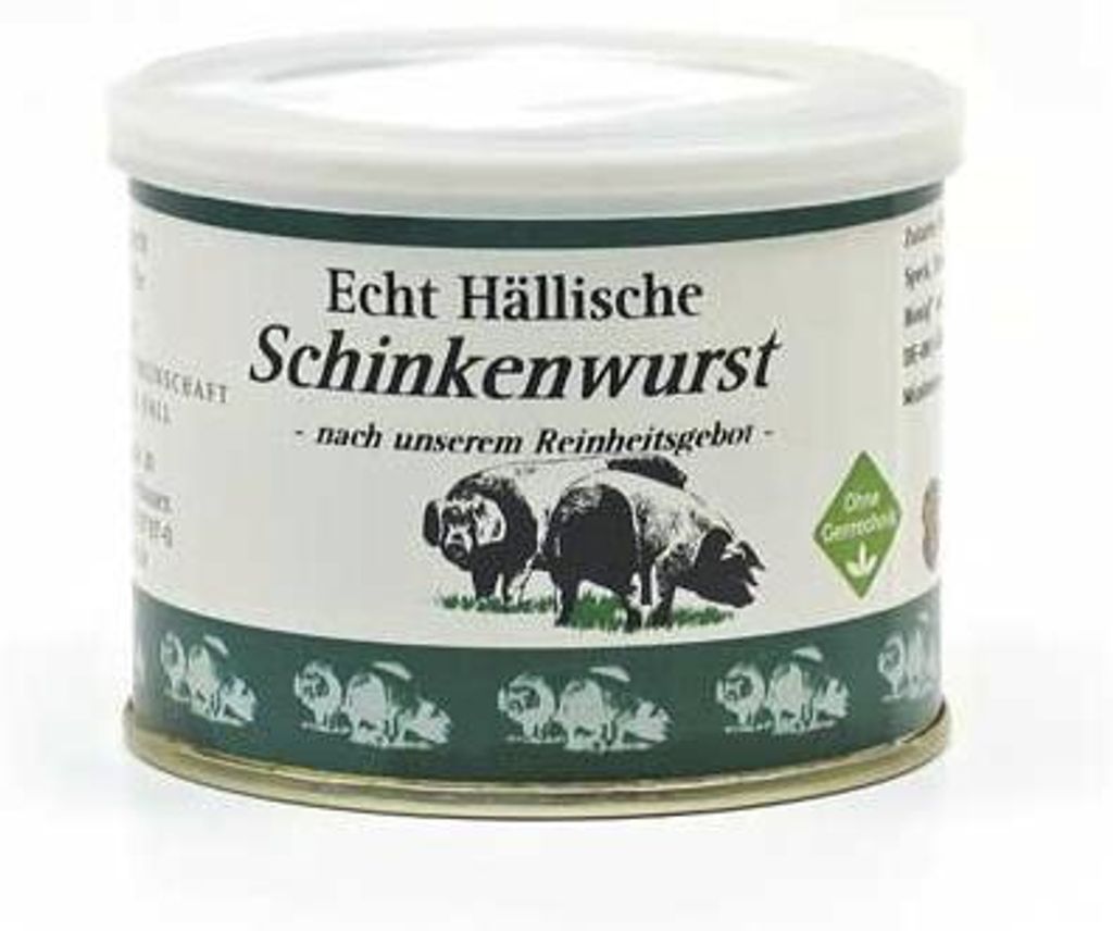 Echt Hällische Schinkenwurst von der BESH (200 g) Produktbild 