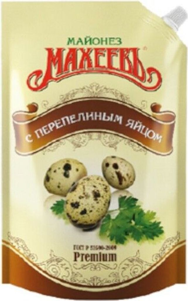 Macheew Maheev Mayonnaise mit Wachteleier 380g Махеев Produktbild 