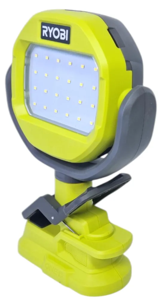 Projecteur LED Ryobi 1000 Lumens 18V RLCL18-0 Orientable et Compact Solo
