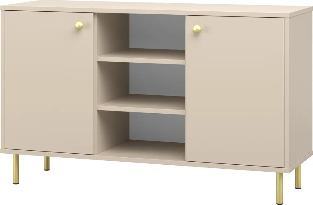 Commode de Chambre Venus Cachemire - Meuble Rangement Linge et Objets