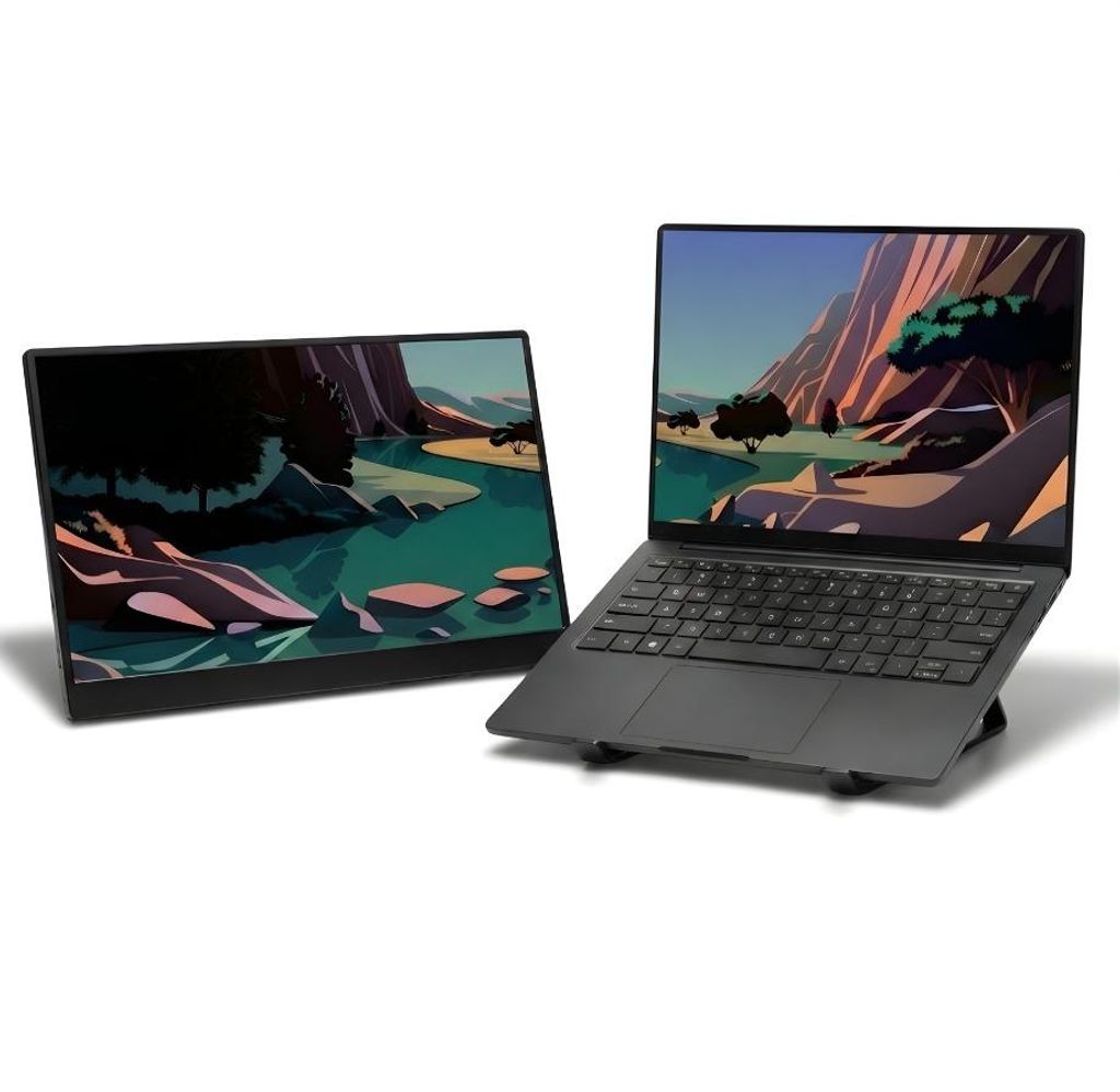 Flex View 15,6 Zoll Dual Screen Portable Monitor Produktbild 