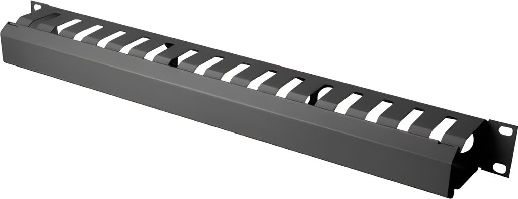 DIGITUS Kabelführungspanel mit abnehmbarer Blende für 483 Produktbild 