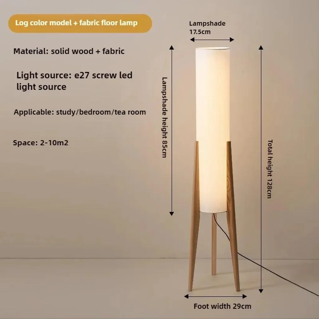 Lampadaire blanc froid pour pièces sombres - Solution éclairage design