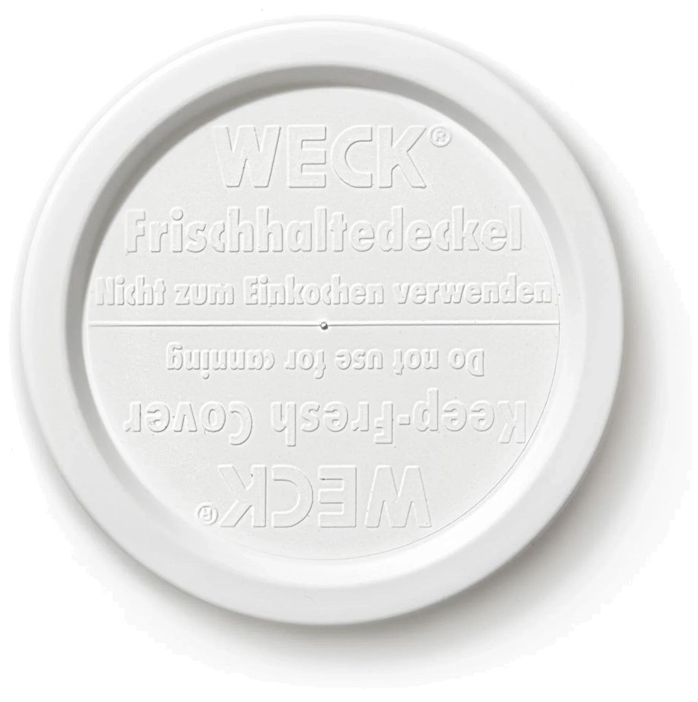 WECK KEEP FRESH Deckel aus PE, Ø 100 mm, weiß, 3 Stück Produktbild 