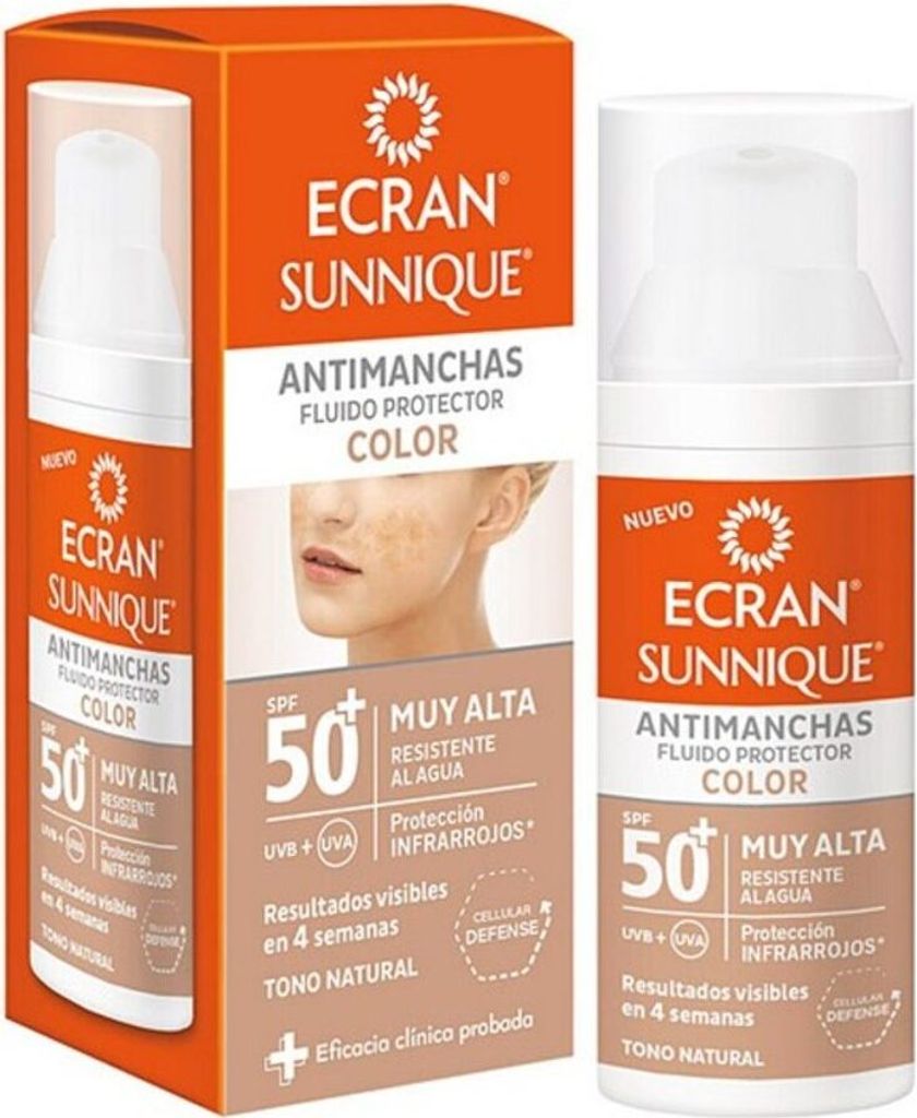 ECRAN SUNNIQUE Anti-Stain Facial Color SPF 50+ 50ml Image du produit 