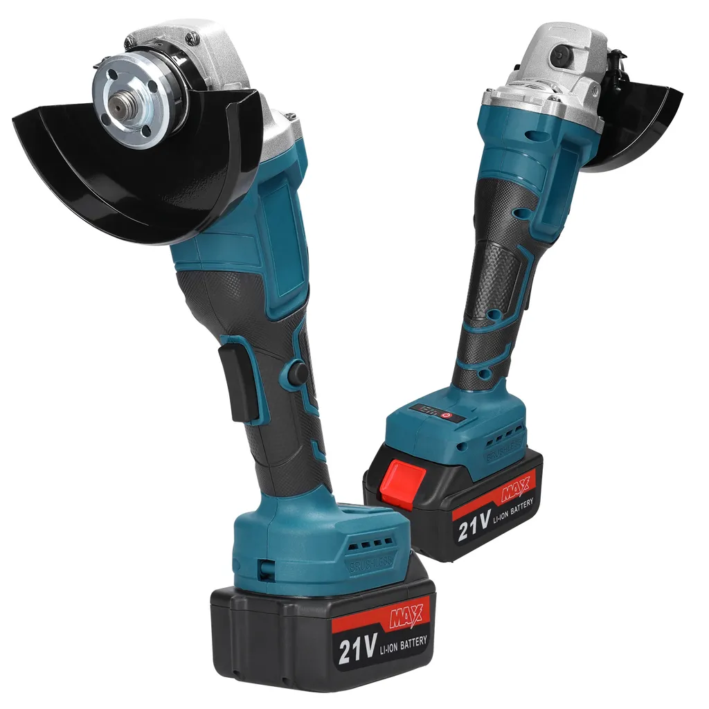 Meuleuse d'angle Brushless 125mm robuste pour découpe de carrelage - 4