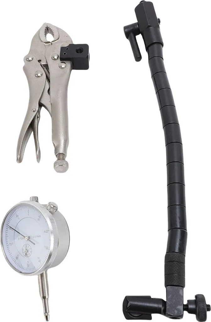 Contrôle du voile de disque de frein auto avec ce kit complet de mesure