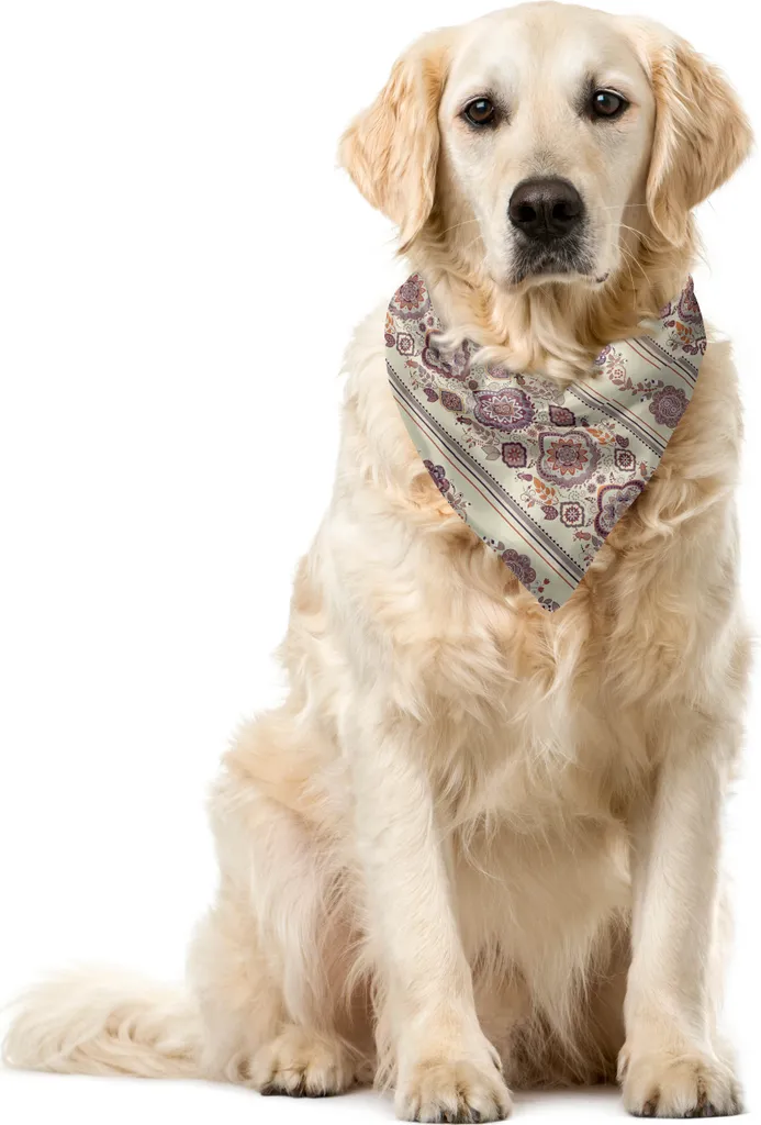 Foulard Animali ABAKUHAUS Fiori Medievali - Arte e Comfort 40x40