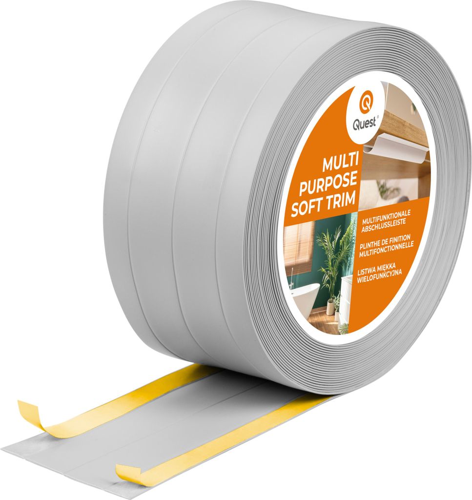 QUEST Listwa wykończeniowa W3 z PCV 4w1 1x95mm, 5m Zdjęcie produktu 