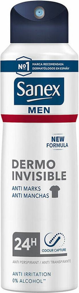 Sanex Men Dermo Invisible Desodorante Spray 200ml