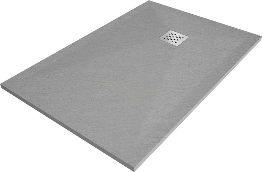 Mexen Stone+ kompozitní čtvercová sprchová vana 90 x 80 cm, Obrázek produktu 