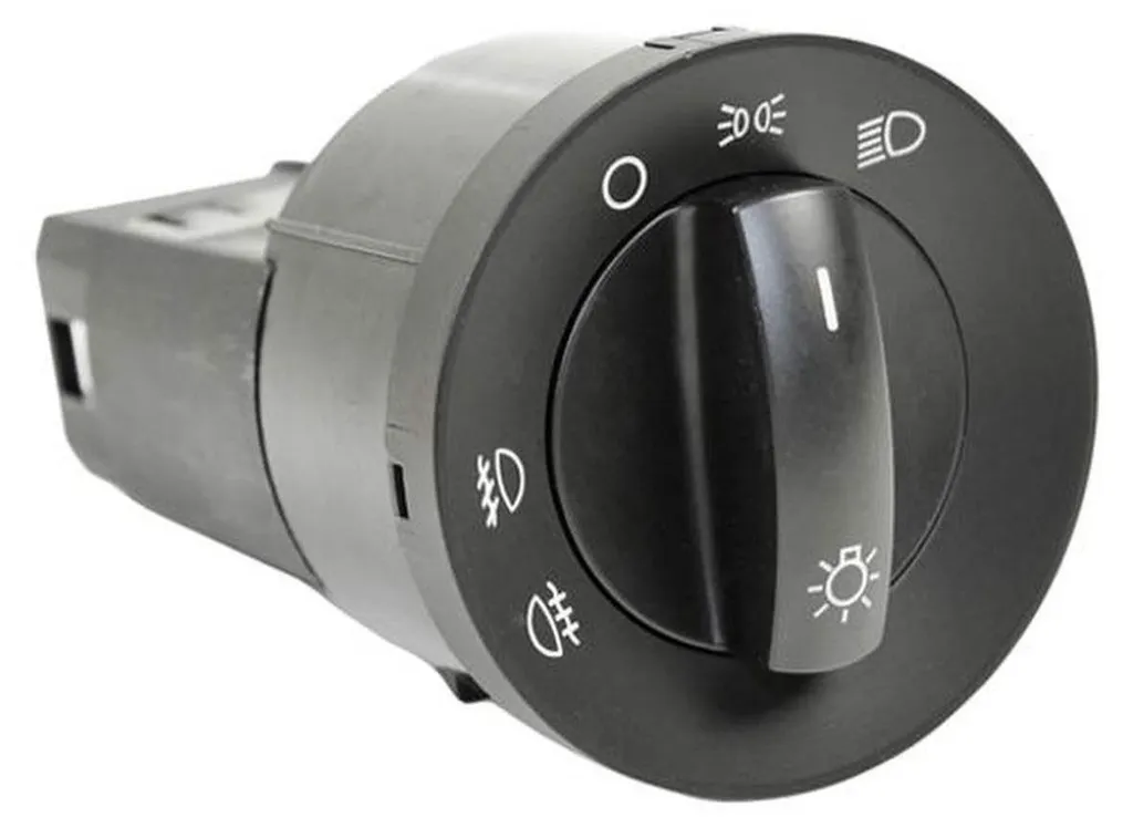 Commutateur phares 17 pôles noir METZGER haute durabilité pour T5 VW