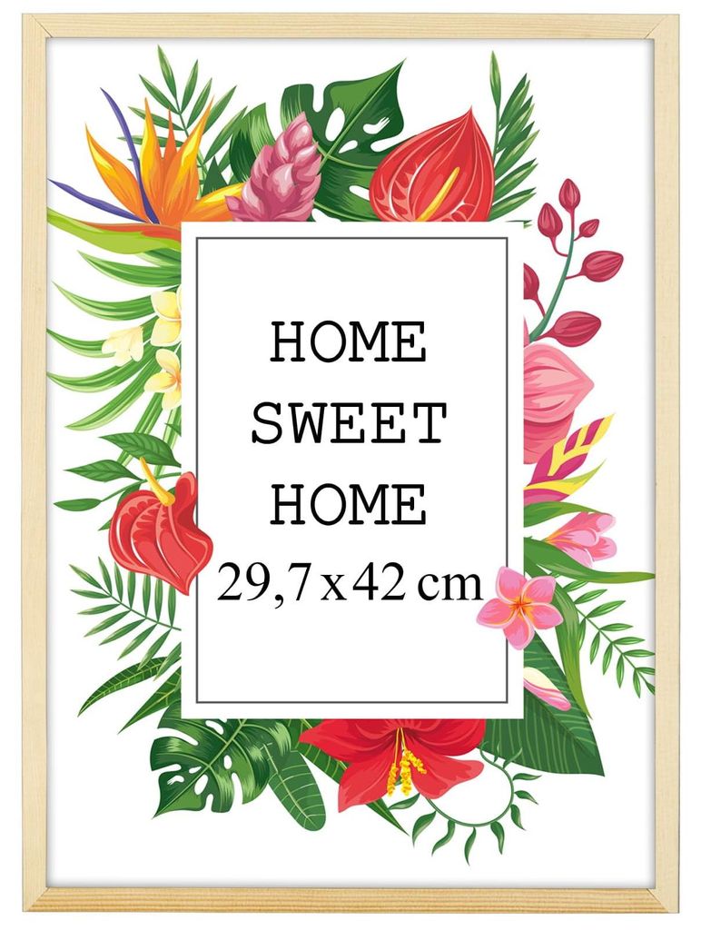 MG Design, prírodný rám na obrázky, formát A3, 29,7 x 42 cm Obrázok produktu 