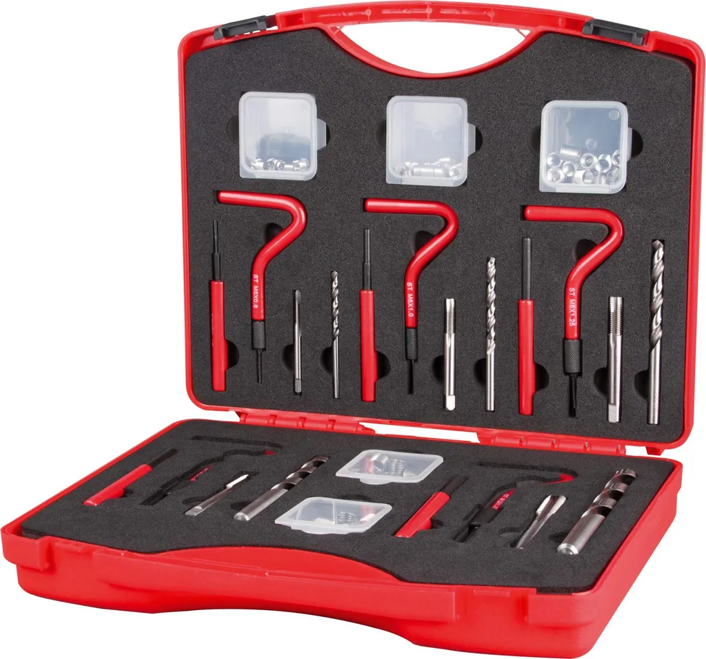 Réparer pas de vis foiré avec le kit de filetage métrique RUKO 1 pc