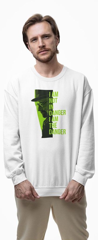 D&B Design Uni Pullover SWMO00014 Breaking Bad Weiß-Größe 3XL