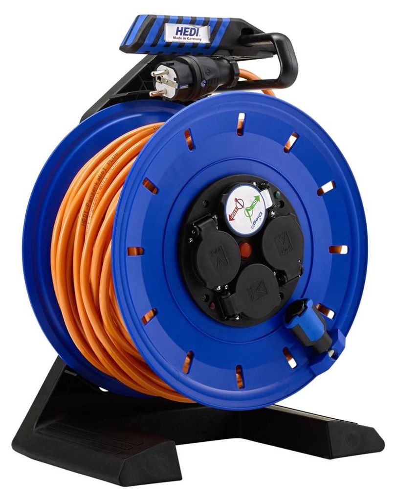 HEDI K725Q2TF Vollkunststoff Kabeltrommel Generation7 für Produktbild 