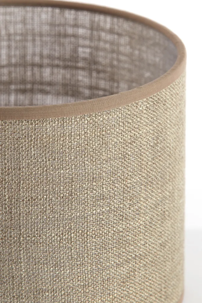 Abat-jour Marron Ø 25 cm - Solution pour Éclairage Trop Éblouissant