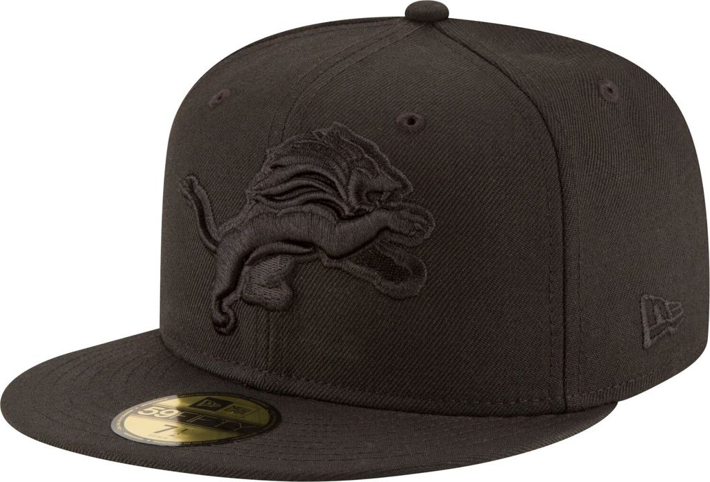 New Era 59Fifty Cap - NFL BLACK Detroit Lions