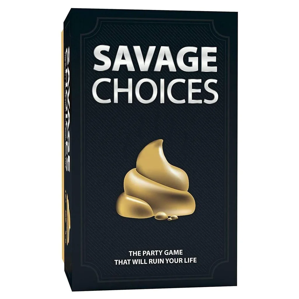 Jeu d'Ambiance Savage Choices ENG - Idéal pour Animer vos Soirées Bar