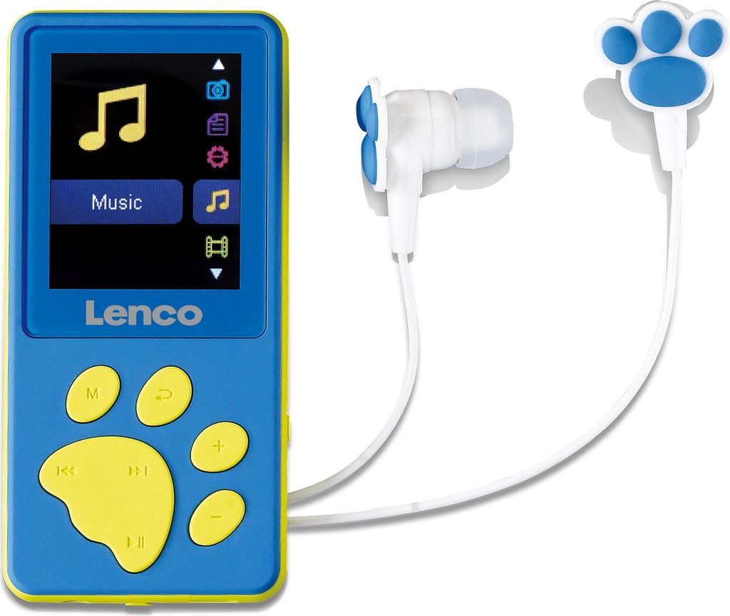 Lenco Xemio-560BU - MP3-/MP4-Player mit 8GB Speicher - Blau Produktbild 