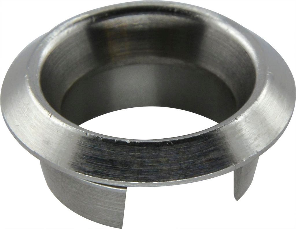 Profilzylinder - Zierring, Außen - ø 25 mm, Höhe 10,5 mm, Edelstahl