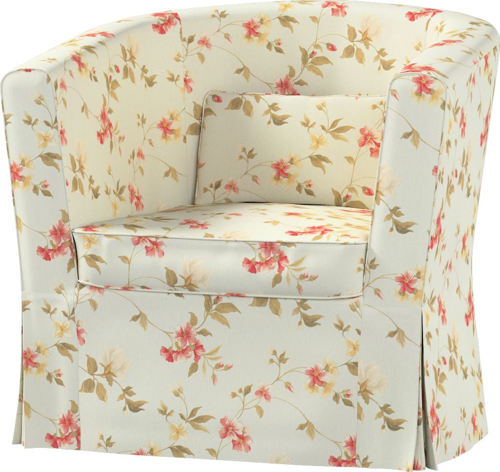 Dekoria Bezug für Ektorp Tullsta Sessel, blau-rosa, 79cm x 69cm x 78cm