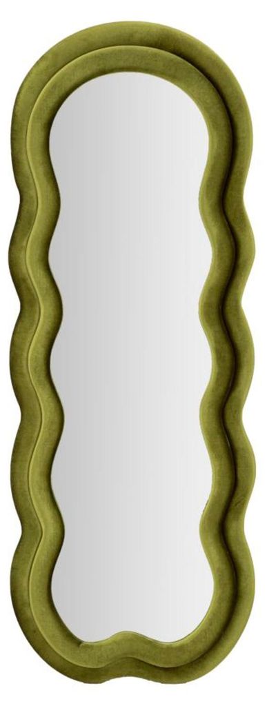 FURNLUX Espejo de pared Miki, color verde, 60 cm / Color Imagen del producto 