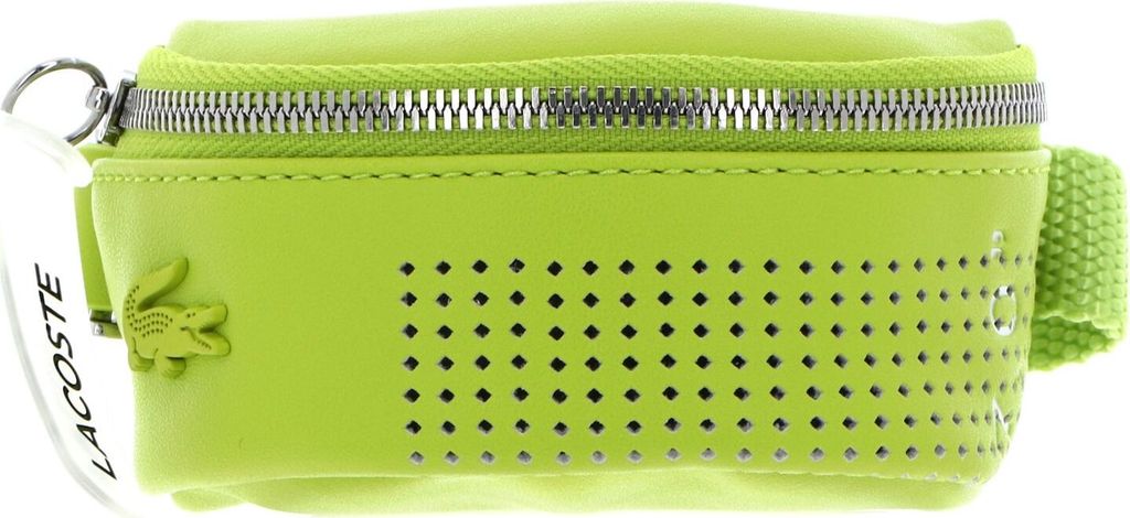 LACOSTE Utensilientasche Bracelet Purse Lime Blanc hellgrün