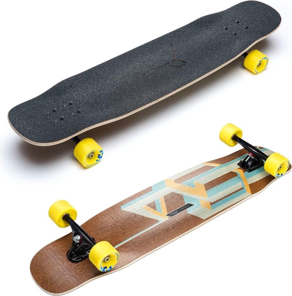 Longboard Complet - Basalt Tesseract - Bleu - Loaded