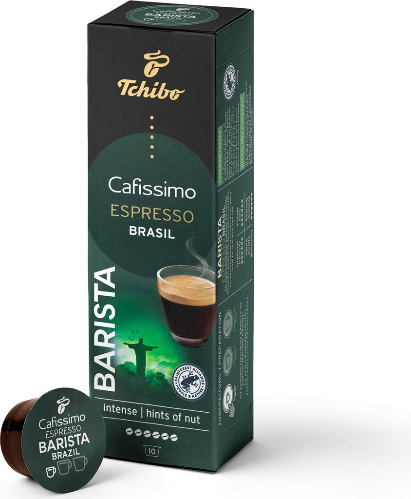 Kawa w kapsułkach Tchibo Cafissimo Espresso Brasil, 10 Zdjęcie produktu 