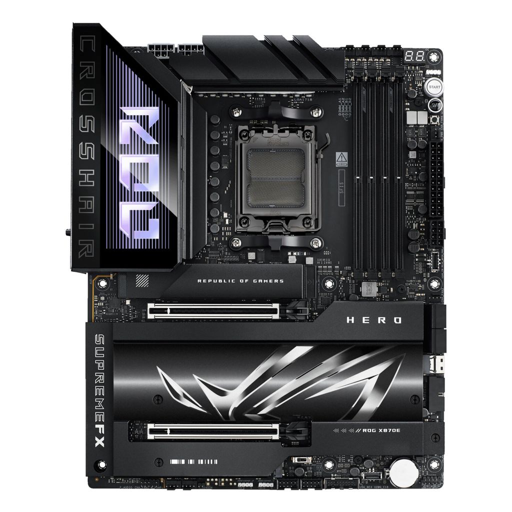 ASUS ROG CROSSHAIR X870E HERO AMD X870E Sockel AM5 ATX Produktbild 1