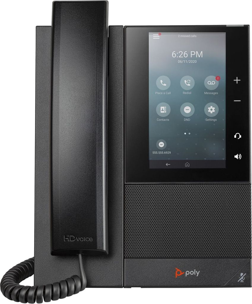 HP Poly CCX 505 - VoIP-Telefon - SIP, SDP, RTCP