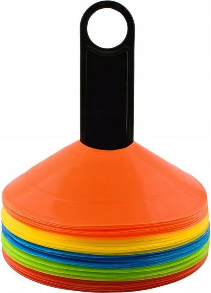 Trizand 5725 Plastikowe pachołki treningowe 50 szt Zdjęcie produktu 
