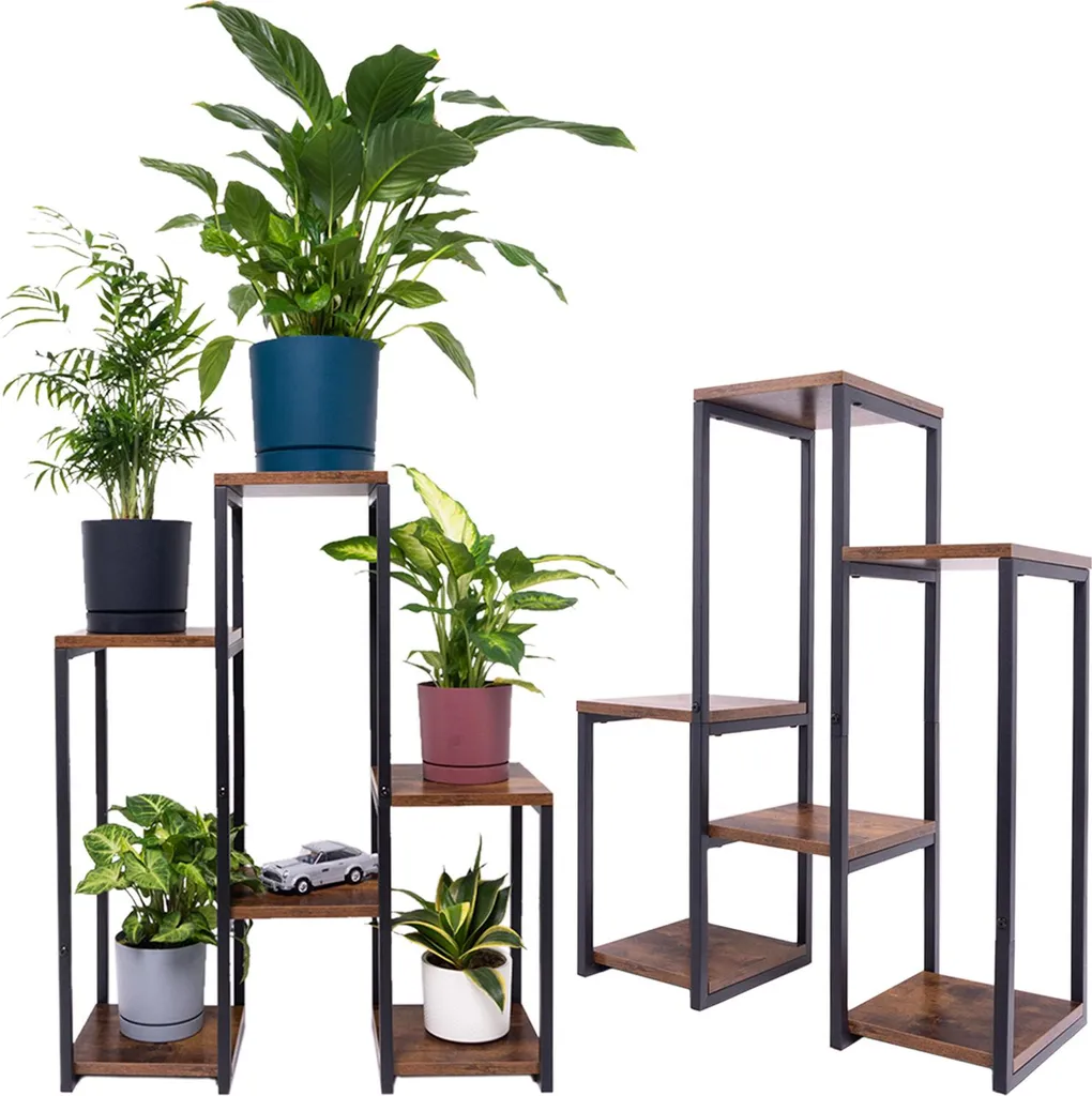 Support fleurs vertical PANORAMA : Optimisez l'espace avec 6 étages