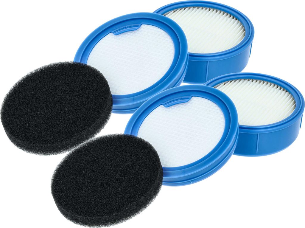 vhbw 2x HEPA-Filter, 4x Vorfilter kompatibel mit AEG ASKW5, 7000 Staubsauger