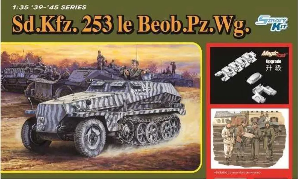 Maquette Militaire Sd.Kfz.253 Haute Précision : Évitez les Défauts 1/35